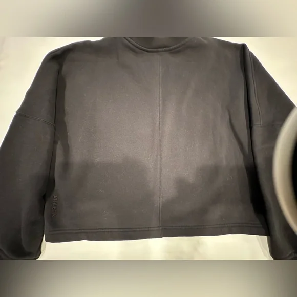 Athleta Crewneck Black Sweatshirt - Picture 3 of 4